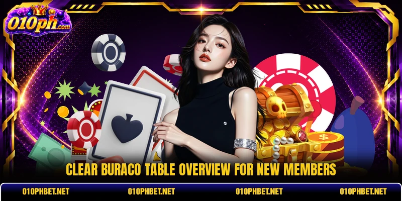 Clear Buraco table overview for new members Clear Buraco table overview for new members