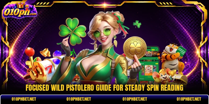 Focused Wild Pistolero guide for steady spin reading Focused Wild Pistolero guide for steady spin reading