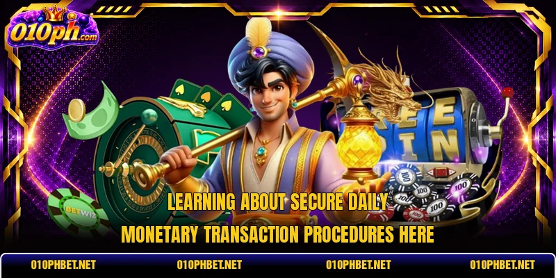 Learning about secure daily monetary transaction procedures here