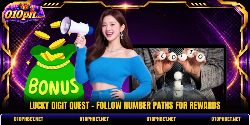 Lucky Digit Quest - Follow Number Paths For Rewards