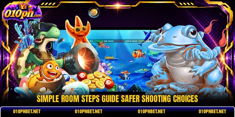 Simple room steps guide safer shooting choices Simple room steps guide safer shooting choices